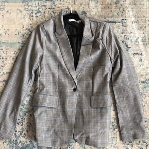 JustFab Houndstooth Blazer New Without Tags